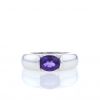 Chaumet Anneau ring in white gold and amethyst - 360 thumbnail