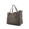 Gucci Gucci Vintage shopping bag in brown monogram canvas and brown leather - 00pp thumbnail