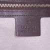 Shopping bag Gucci Gucci Vintage in tela monogram cerata marrone e pelle marrone - Detail D3 thumbnail
