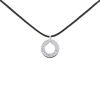 Dinh Van Cible pendant in white gold and diamonds - 00pp thumbnail