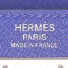 Bolso de mano Hermes Kelly 32 cm en cuero epsom azul eléctrico - Detail D4 thumbnail
