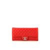 Sac à main Chanel Wallet on Chain en cuir matelassé rouge - 360 thumbnail