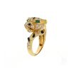 Sortija Piaget en oro amarillo,  diamantes y esmeralda - Detail D1 thumbnail