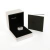 Bague souple Chanel Ultra grand modèle en or blanc,  céramique blanche et diamants - Detail D2 thumbnail