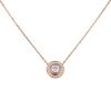 Cartier necklace in pink gold and diamonds - 00pp thumbnail