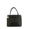 Borsa Chanel  Medaillon in pelle martellata nera - 360 thumbnail