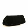 Bolso de mano Hermès Valparaiso modelo mediano en cuero negro y lona negra - Detail D4 thumbnail