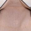Pochette Hermes Jige in pelle box marrone - Detail D2 thumbnail