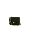 Pochette-cintura Chanel Timeless Extra Mini in tela trapuntata nera - 00pp thumbnail
