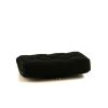 Bolsito-cinturón Chanel Timeless Extra Mini en lona acolchada negra - Detail D4 thumbnail