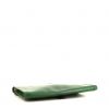 Bolsito de mano Hermès  Jige modelo grande  en cuero Courchevel verde - Detail D4 thumbnail