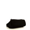 Sac à dos Hermès Herbag - Backpack petit modèle en toile et cuir noire - Detail D4 thumbnail