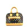 Louis Vuitton Alma handbag in black multicolor monogram canvas and natural leather - 360 thumbnail