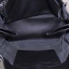 Balenciaga Papier shopping bag in black leather - Detail D3 thumbnail