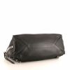 Balenciaga Papier shopping bag in black leather - Detail D5 thumbnail