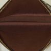 Bolsito de mano Louis Vuitton Pochette accessoires en lona Monogram marrón y cuero natural - Detail D3 thumbnail