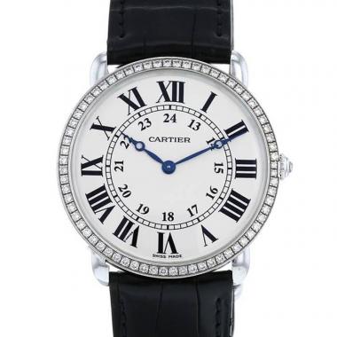 Orologio Cartier Ronde Louis Cartier in oro grigio Ref :  2890 Circa  2016
