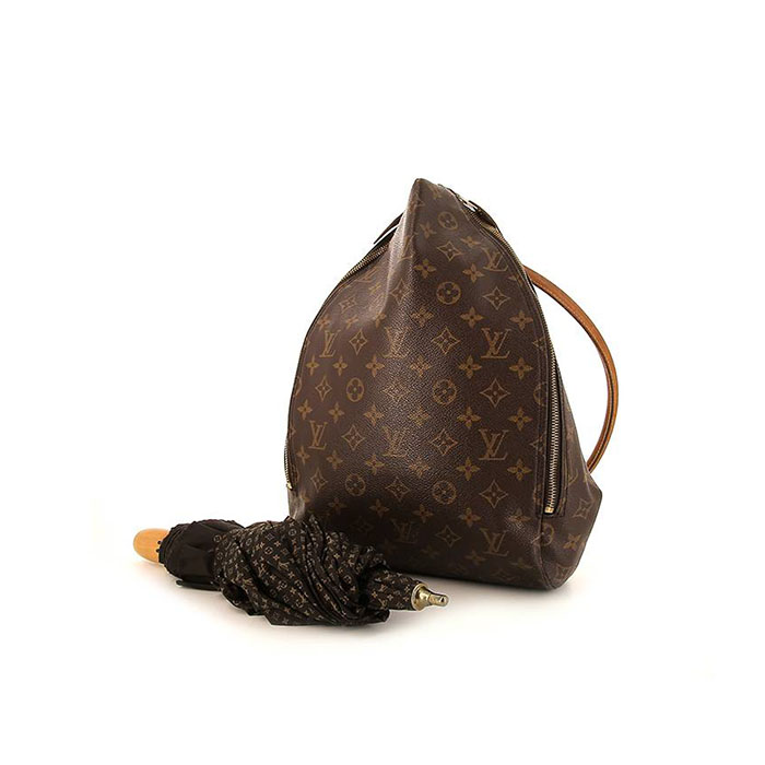 Louis Vuitton Louis Vuitton Editions Limitées backpack in brown monogram canvas and natural leather - 00pp