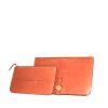 Portafogli Hermès Dogon - Pocket Hand in pelle togo marrone - 00pp thumbnail