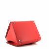 Céline Phantom shopping bag in red leather - Detail D4 thumbnail