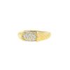 Van Cleef & Arpels Philippine 1960's ring in yellow gold and diamonds - 00pp thumbnail