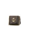 Gucci shoulder bag in black grained leather - 00pp thumbnail