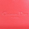 Dior Lady Dior Rendez-vous handbag/clutch in red leather cannage - Detail D4 thumbnail