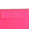 Shopping bag Givenchy Antigona Tote in tela cerata nera e pelle rosa - Detail D3 thumbnail