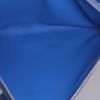 Sac à main Hermès Messenger en cuir bleu - Detail D2 thumbnail