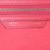 Celine Luggage Mini handbag in red leather - Detail D3 thumbnail