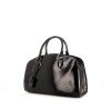 Louis Vuitton Pont Neuf handbag in black patent epi leather - 00pp thumbnail
