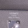 Sac à main Hermes Kelly 25 cm en cuir epsom Vert de Gris - Detail D4 thumbnail