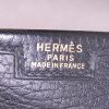 Hermes Jige pouch in black Fjord leather - Detail D3 thumbnail