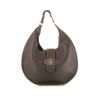 Fendi Selleria handbag in brown leather - 360 thumbnail