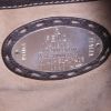 Fendi Selleria handbag in brown leather - Detail D3 thumbnail
