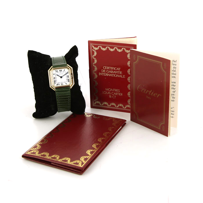 Cartier Ceinture watch in yellow gold Ref:  7809 Circa  1990 - Detail D2