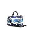 Louis Vuitton Speedy Editions Limitées handbag in blue and white shading monogram canvas and blue leather - 00pp thumbnail