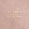 Borsa Hermès Bolide 35 cm in pelle di vitello doblis bicolore beige e celeste - Detail D4 thumbnail