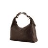 Gucci Vintage handbag in brown leather - 00pp thumbnail