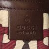 Borsa Gucci Vintage in pelle marrone con motivo - Detail D3 thumbnail
