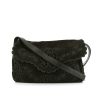 Chanel Editions Limitées shoulder bag in green suede - 360 thumbnail