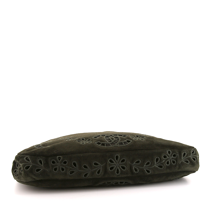 Bolso bandolera Chanel Editions Limitées en ante verde - Detail D5