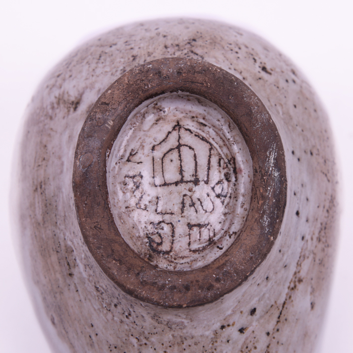 Jean Derval, coupe "Oiseau" en céramique émaillée polychrome, monogrammée, des années 1950 - Detail D3