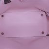Dior Dior Addict cabas shopping bag in black and varnished pink leather - Detail D2 thumbnail