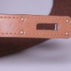 Hermès Berline shoulder bag in gold Swift leather - Detail D4 thumbnail