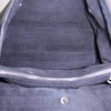 Bolso de mano Saint Laurent en charol negro y piel de pitón negra - Detail D2 thumbnail