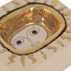 Mithé Espelt, "Sun" jewelry tray, in embossed and glazed earthenware, crackled gold, around 1958 - Detail D2 thumbnail