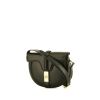 Borsa a tracolla Celine 16 modello piccolo in pelle nera - 00pp thumbnail