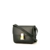 Celine Classic Box Teen shoulder bag in green box leather - 00pp thumbnail