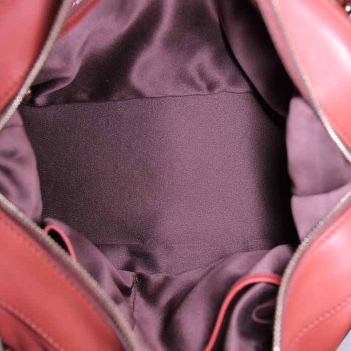 Sac à main Tod's D-Styling en cuir rouge - Detail D3